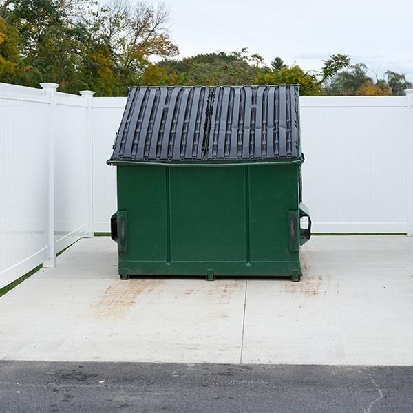 there are certain items that can not be included our commercial dumpsters such as hazardous waste